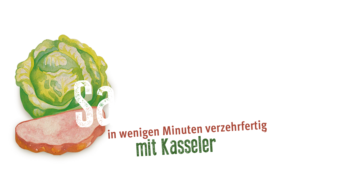 Sauerkraut mit Kasseler
